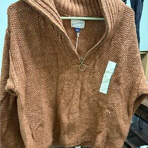 Universal Thread Brown Cowl Neck Sweater